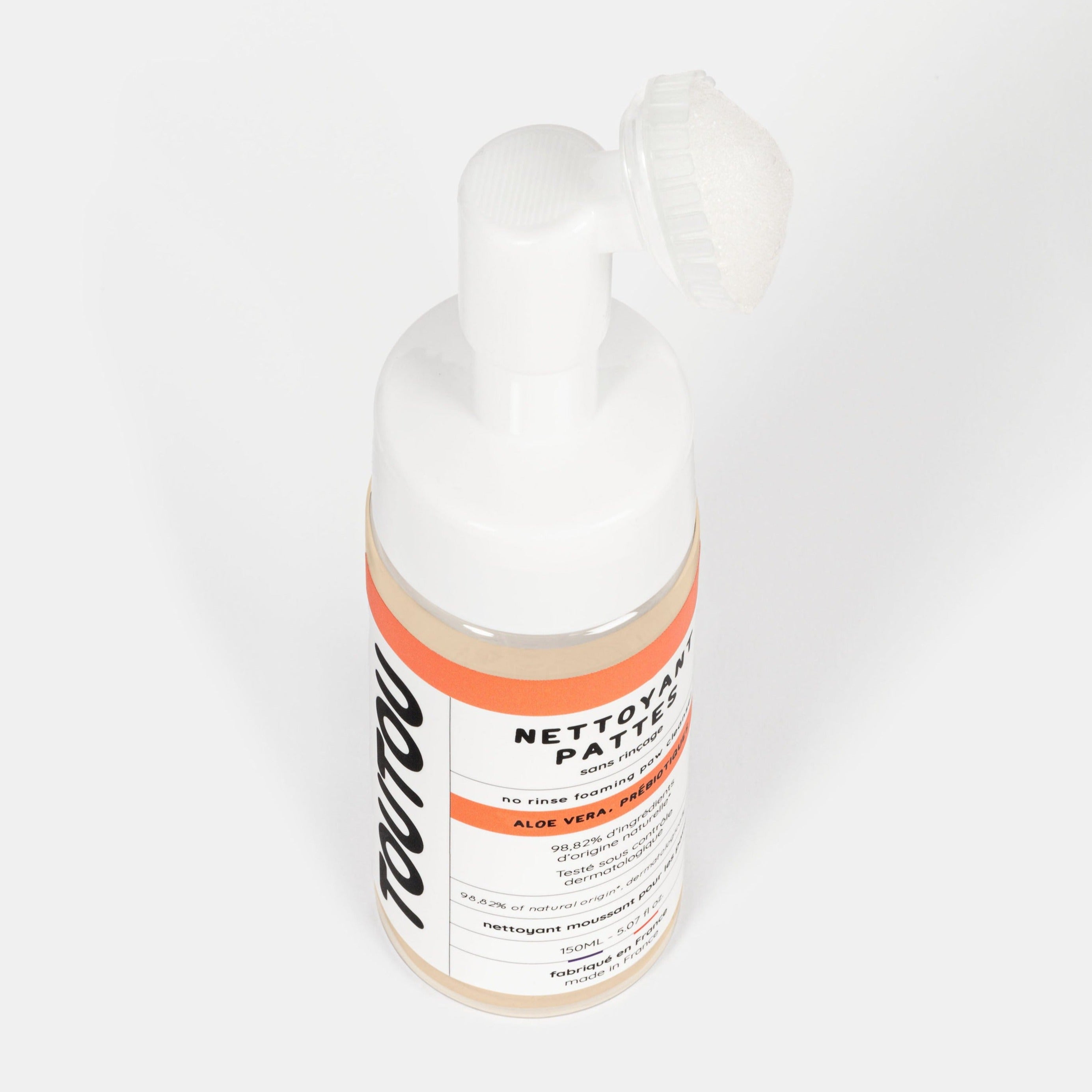 nettoyant pattes chien toutou petcare