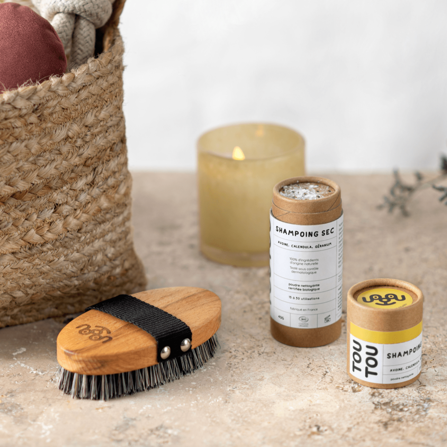 SHAMPOING SEC & BROSSE